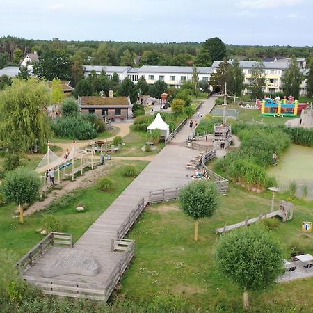 Familien Wellness Hotel Seeklause Mit Grossem Abenteuerspielplatz "Piraten-Insel-Usedom" Kinder Immer All-Inklusive & Getraenke Ganztags Inklusive ทรัสเซนไฮเดอ ภายนอก รูปภาพ