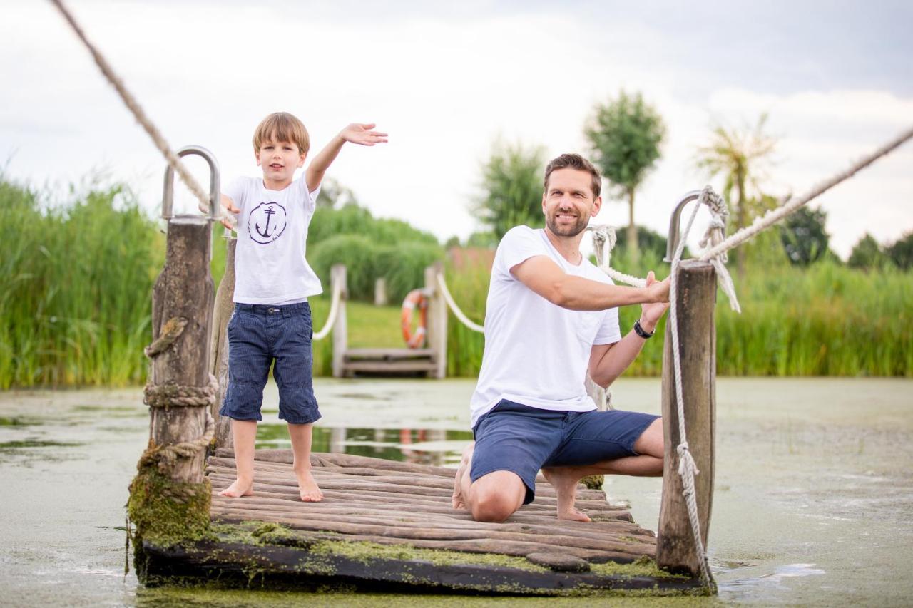 Familien Wellness Hotel Seeklause Mit Grossem Abenteuerspielplatz "Piraten-Insel-Usedom" Kinder Immer All-Inklusive & Getraenke Ganztags Inklusive ทรัสเซนไฮเดอ ภายนอก รูปภาพ