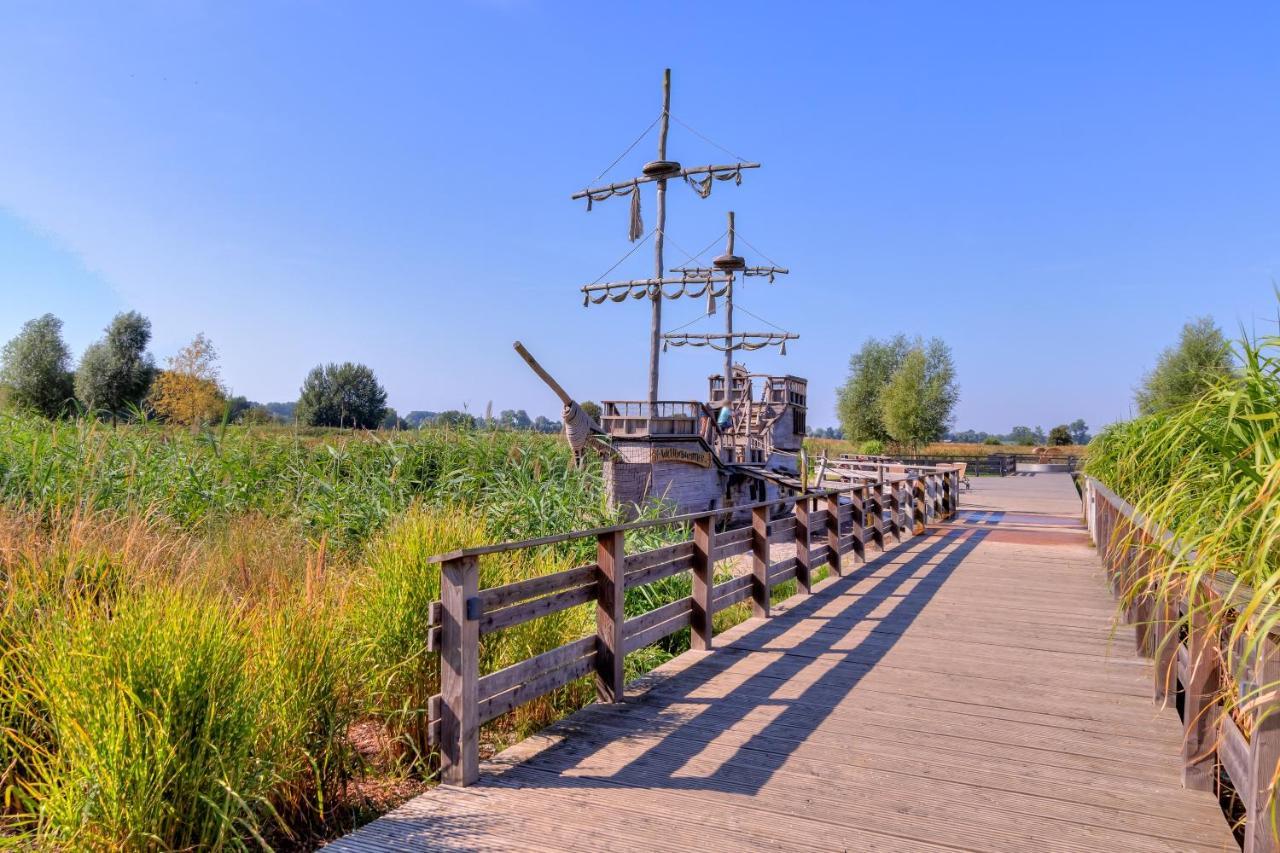 Familien Wellness Hotel Seeklause Mit Grossem Abenteuerspielplatz "Piraten-Insel-Usedom" Kinder Immer All-Inklusive & Getraenke Ganztags Inklusive ทรัสเซนไฮเดอ ภายนอก รูปภาพ