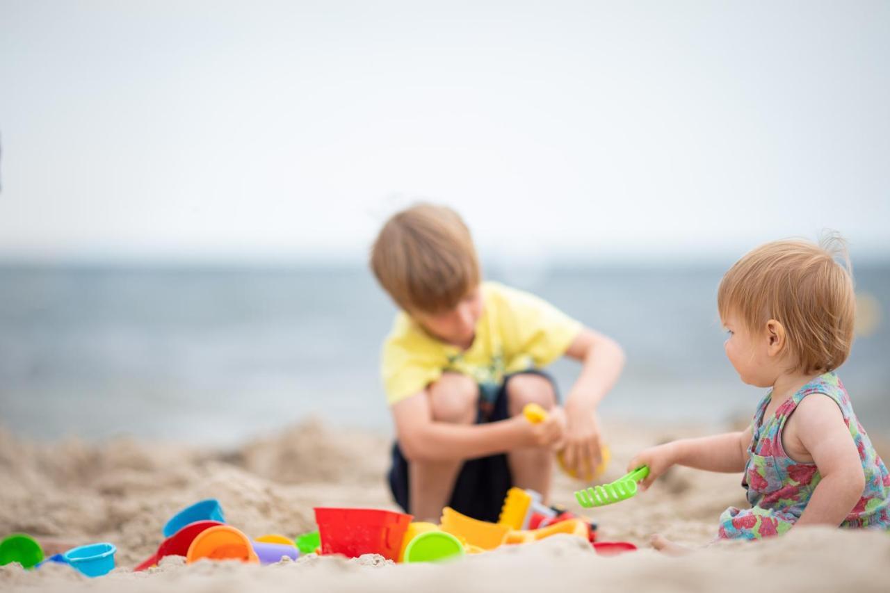 Familien Wellness Hotel Seeklause Mit Grossem Abenteuerspielplatz "Piraten-Insel-Usedom" Kinder Immer All-Inklusive & Getraenke Ganztags Inklusive ทรัสเซนไฮเดอ ภายนอก รูปภาพ