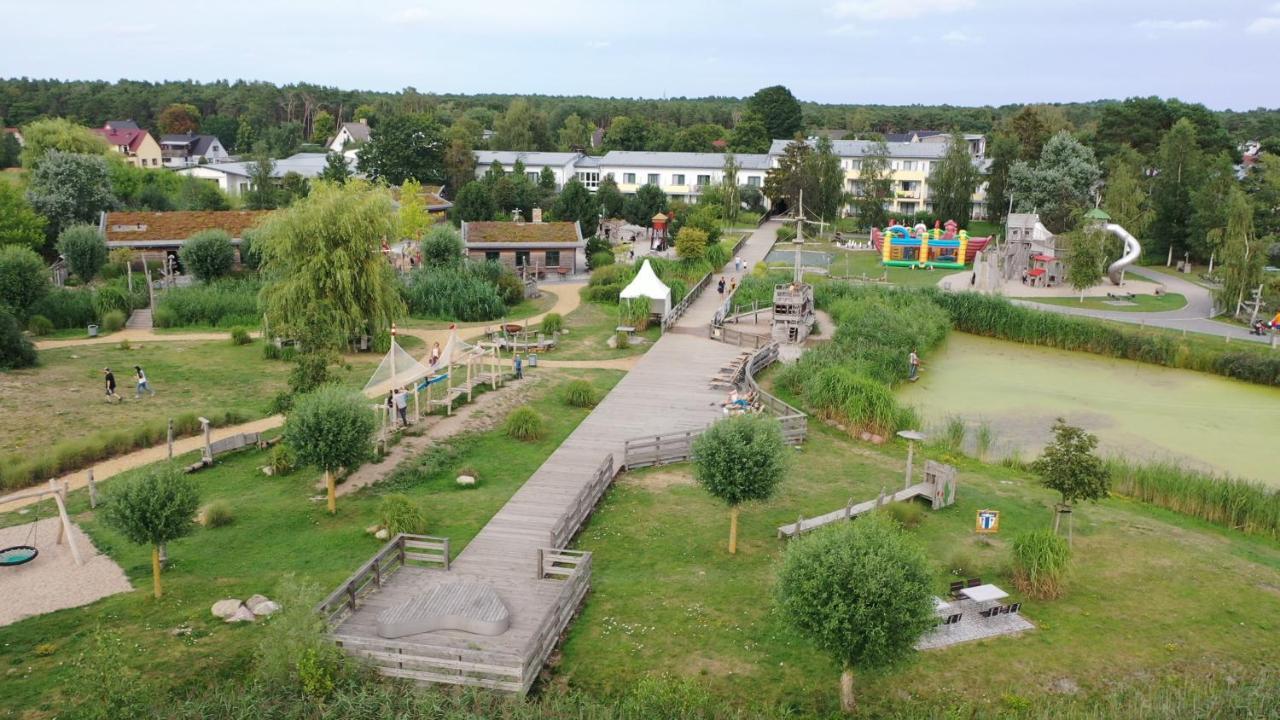 Familien Wellness Hotel Seeklause Mit Grossem Abenteuerspielplatz "Piraten-Insel-Usedom" Kinder Immer All-Inklusive & Getraenke Ganztags Inklusive ทรัสเซนไฮเดอ ภายนอก รูปภาพ